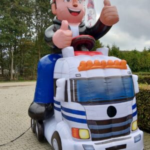 Trucker op kiddyride truck
